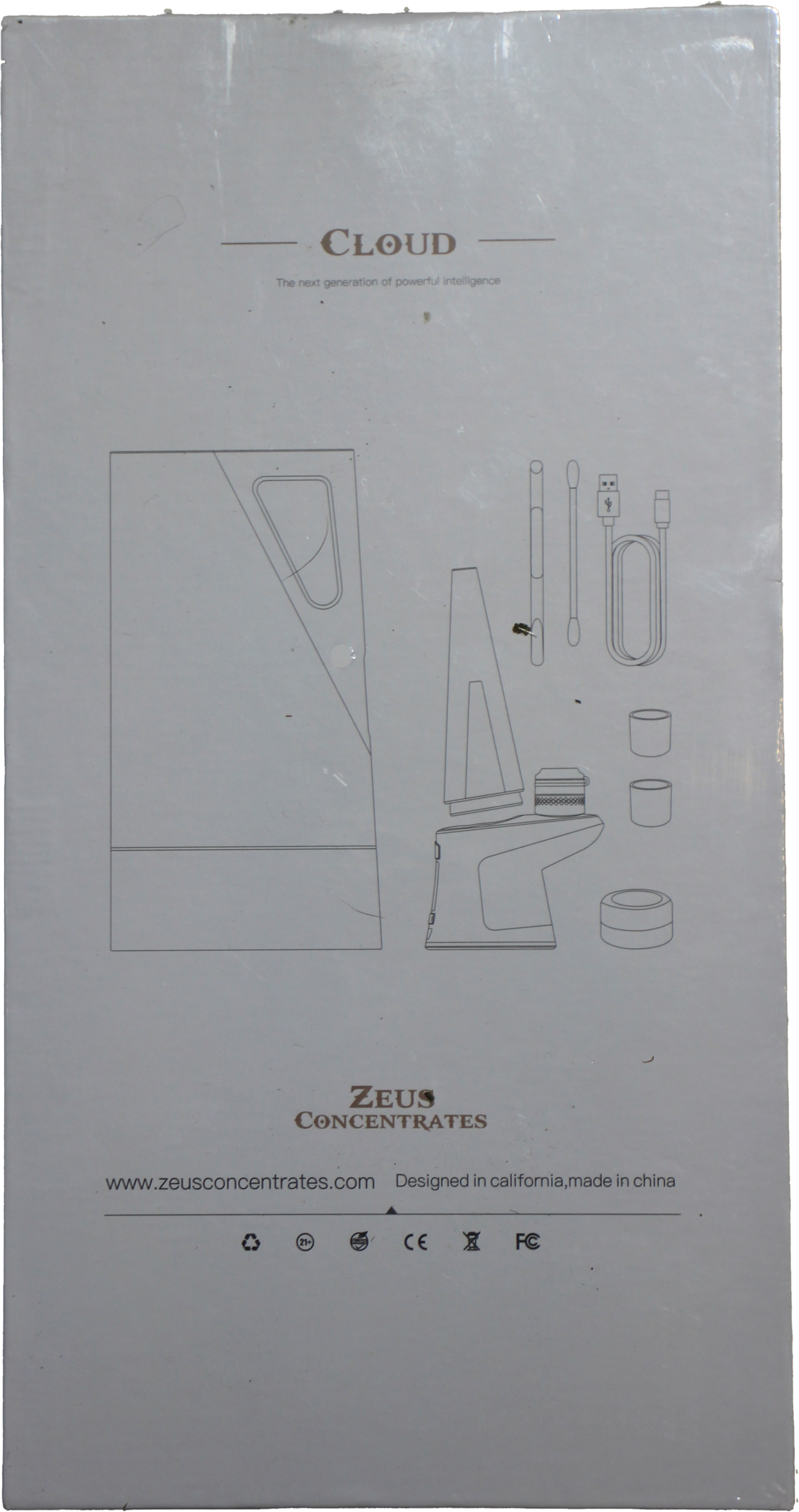 Zeus Concentrates - CloudZeus Concentrates Cloud Electric Dab Rig