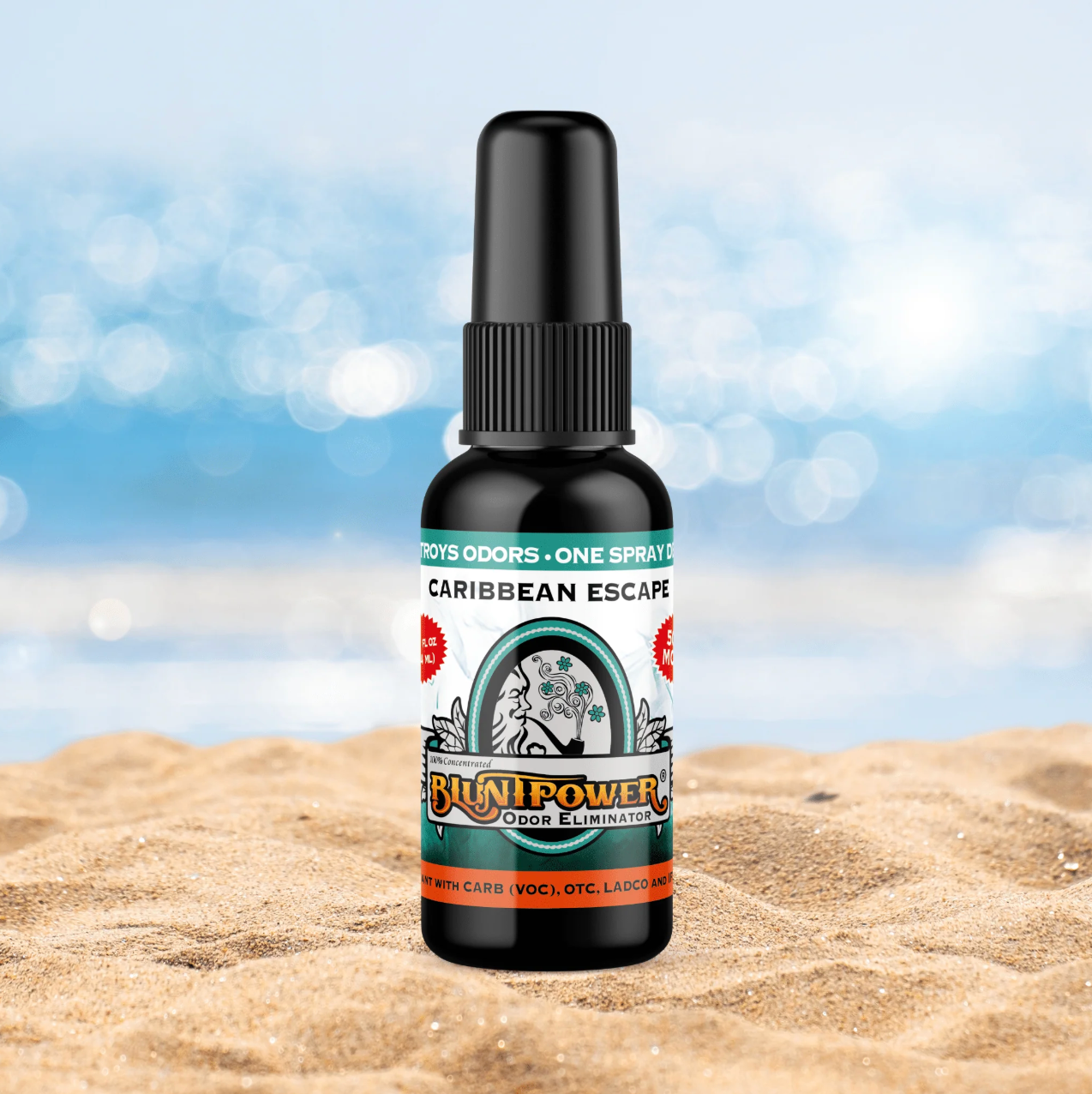 BluntPower Caribbean Escape Odor Eliminator Spray